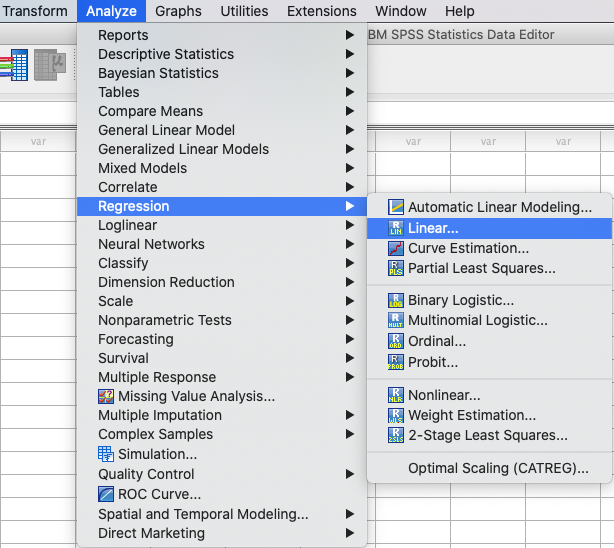 SPSS_Menu_linReg1