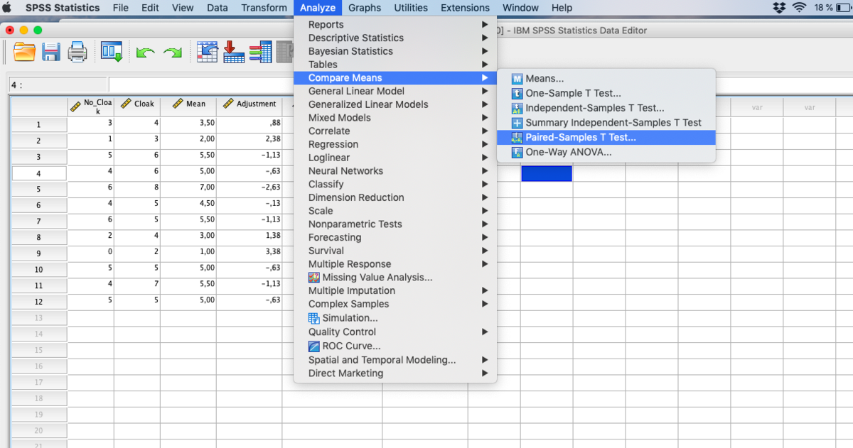 From Spss To Jamovi T Test For Paired Samples — Jamovi Documentation