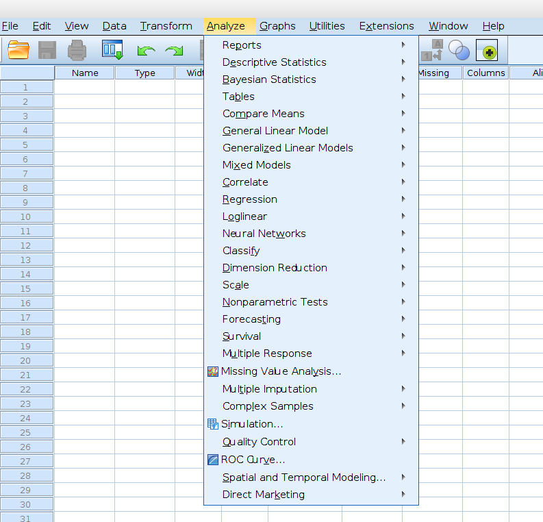 SPSS_Analyze